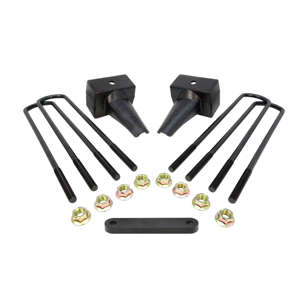 ReadyLift 4" Rear Block Kit - Ford Super Duty (2-pc Drive Shaft Only) 1999-2010 by ReadyLift
