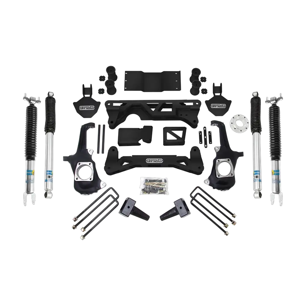 ReadyLift 5-6'' Lift Kit - GM Silverado / Sierra 2500HD/3500HD W/ Bilstein Shocks 2011-2019 by ReadyLift