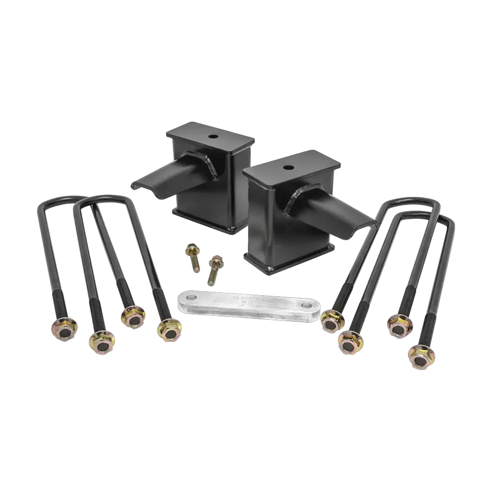 ReadyLift 6.0" Tall Flat Block - 2-Piece Drive Shaft - 2017-2023 Ford Super Duty by ReadyLift