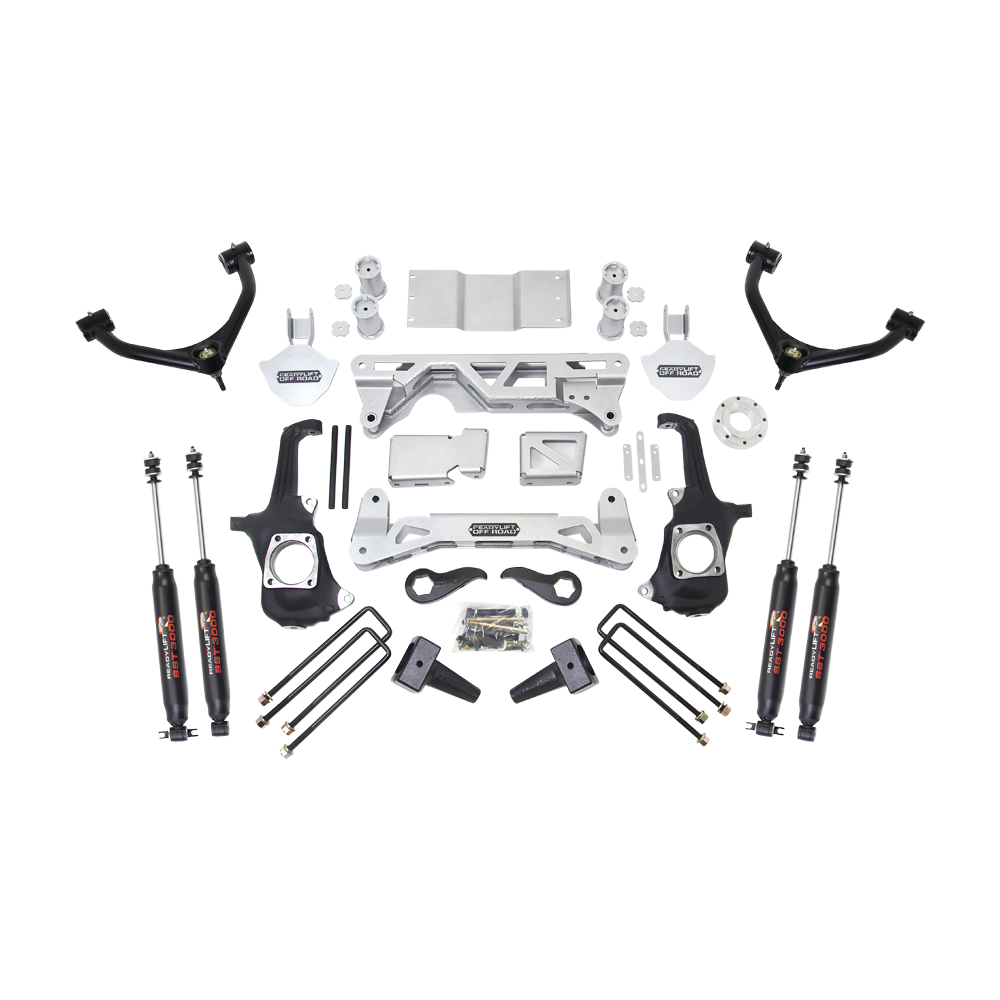 ReadyLift 7-8" Lift Kit - GM Silverado / Sierra 2500HD/3500HD W/ SST3000 Shocks 2011-2019 by ReadyLift