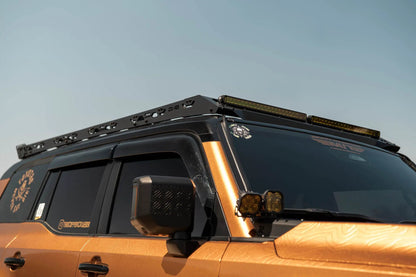 DV8 Offroad 2024-2025 Toyota Land Cruiser & Lexus GX 550 Roof Rack Light Mount by DV8 Offroad