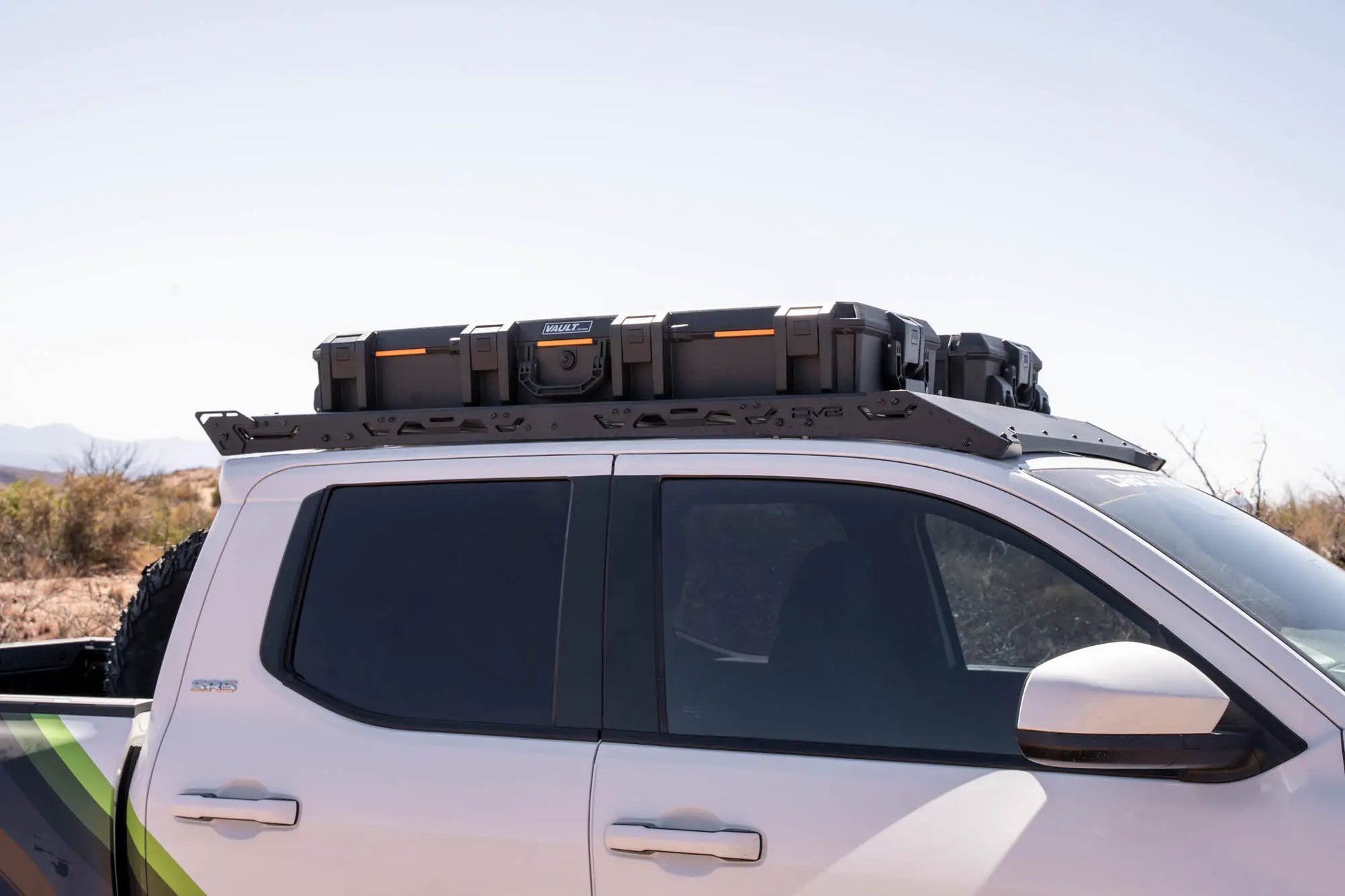 DV8 Offroad 2024-2025 Toyota Tacoma Double Cab Roof Rack by DV8 Offroad