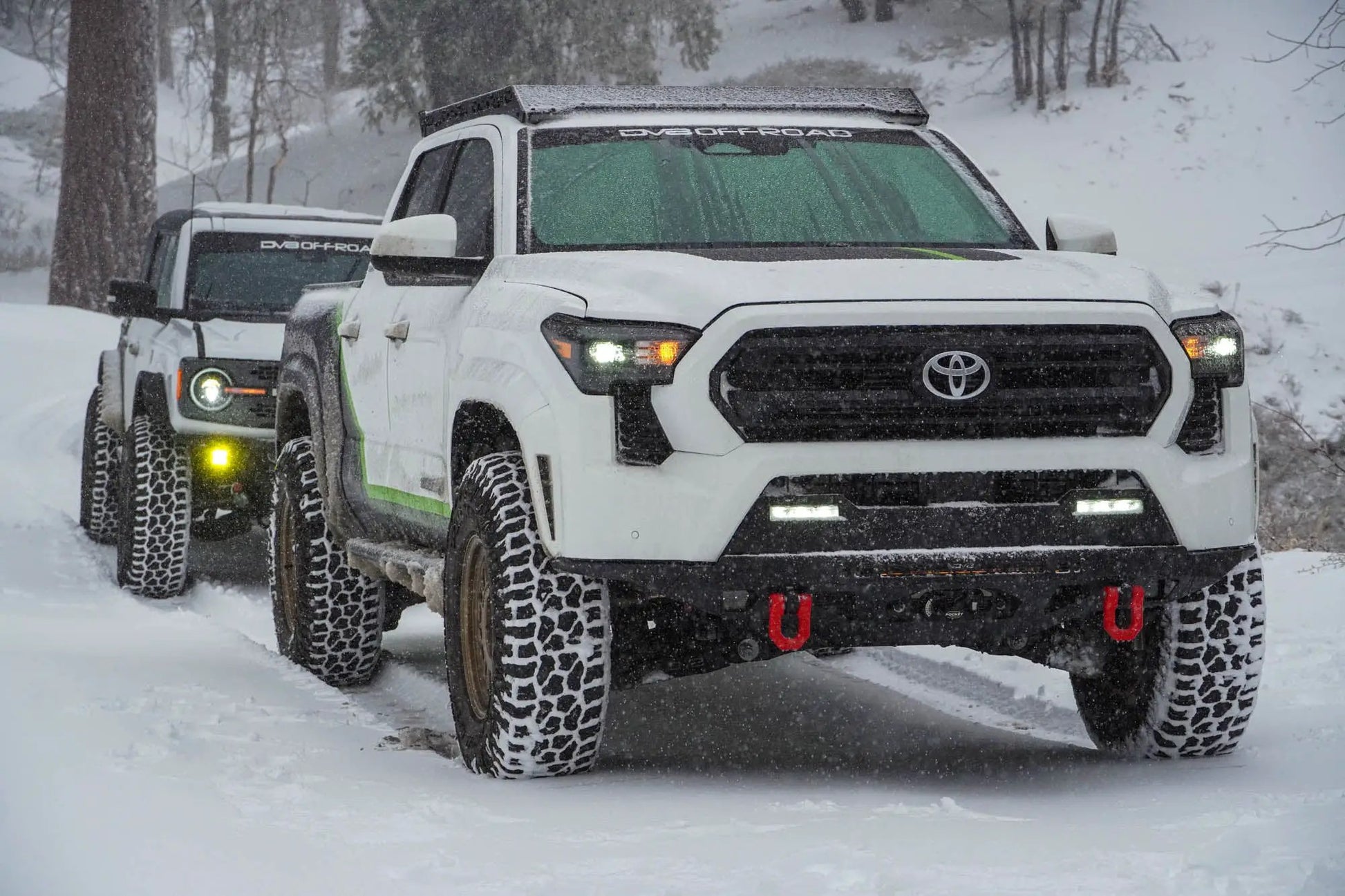 DV8 Offroad 2024-2025 Toyota Tacoma Double Cab Roof Rack by DV8 Offroad