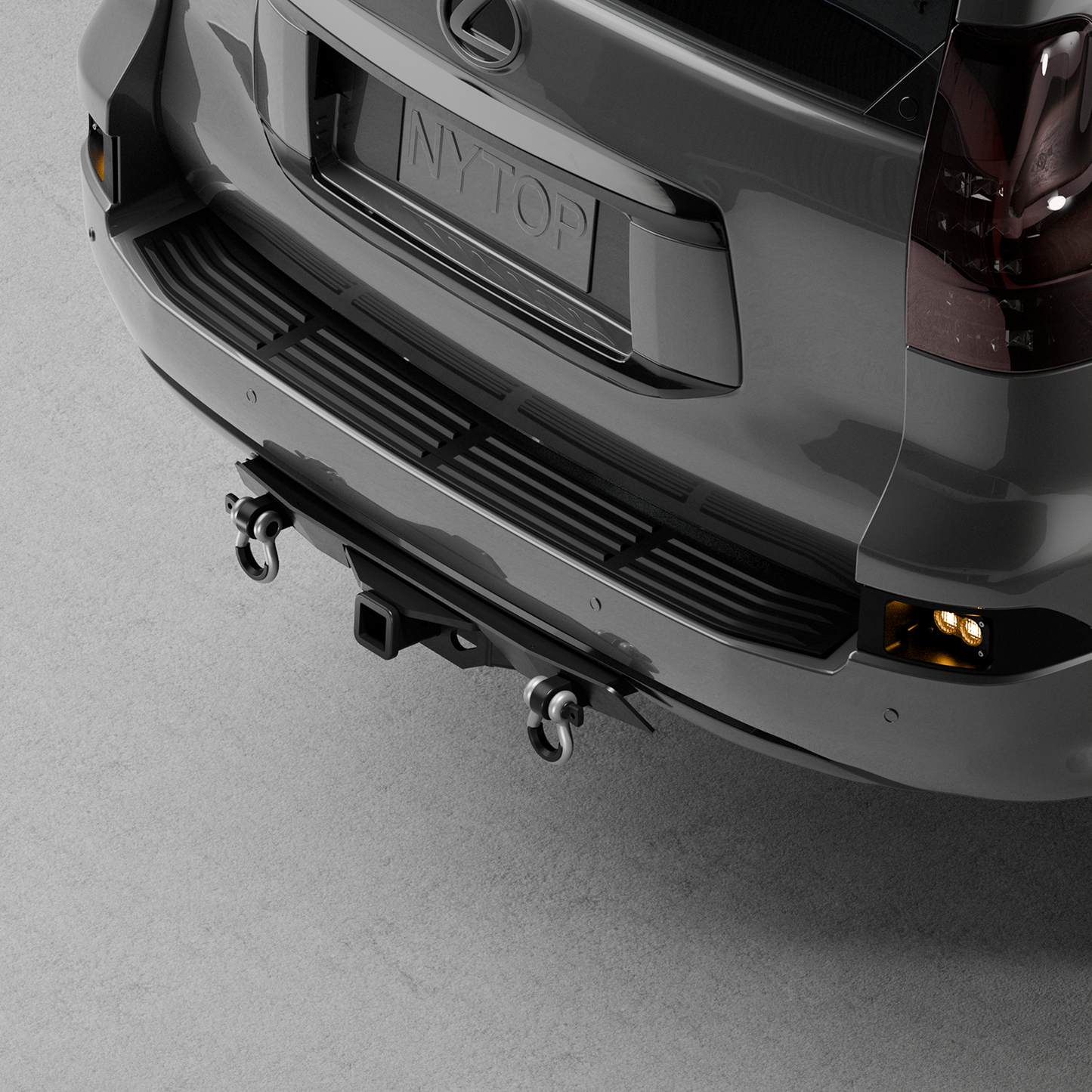 Задний фаркоп-прицепное устройство NYTOP 2014-2023 Lexus GX460, гибридный бампер