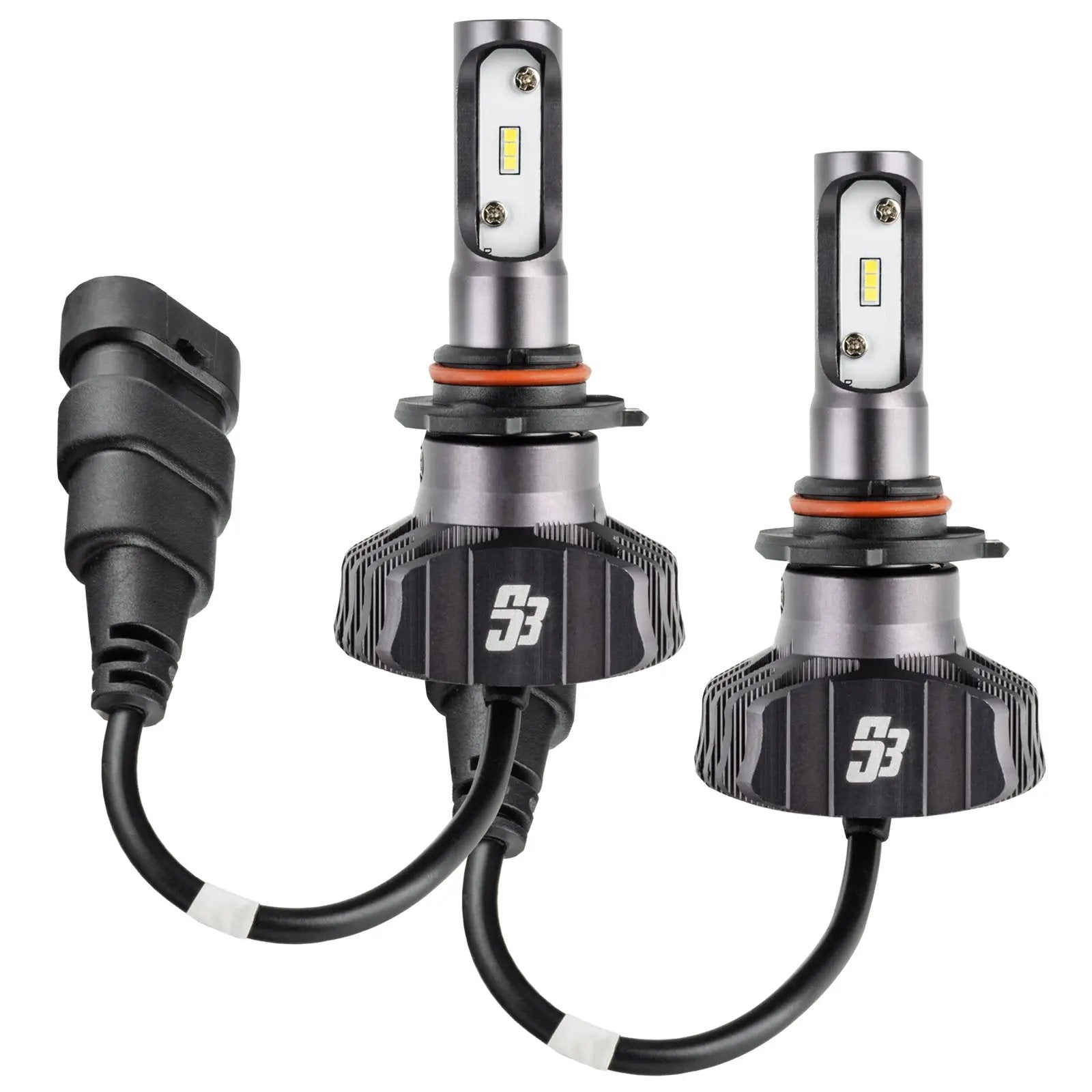 Oracle Lighting The H10 S3 LED Headlight Bulb Conversion Kit is made from a 6160 aluminum housing with a double layer copper PCB. Packed in a low profile design to help reduce fitment issues and has the industry leading luminous efficacy. by Oracle Lighting