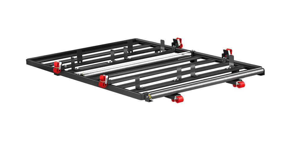 RSI SmartCap Roller Rack Mid-Size EVO, EVOa, and EVOc Applications 5 Foot Short Bed SmartCap by RSI SmartCap