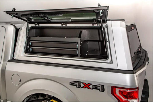 RSI SmartCap Truck Bed Drawer Drawer-Bin Mid-Size EVO and EVOc Applications 5 Foot or 6 Foot Bed Left Side Mount SmartCap by RSI SmartCap