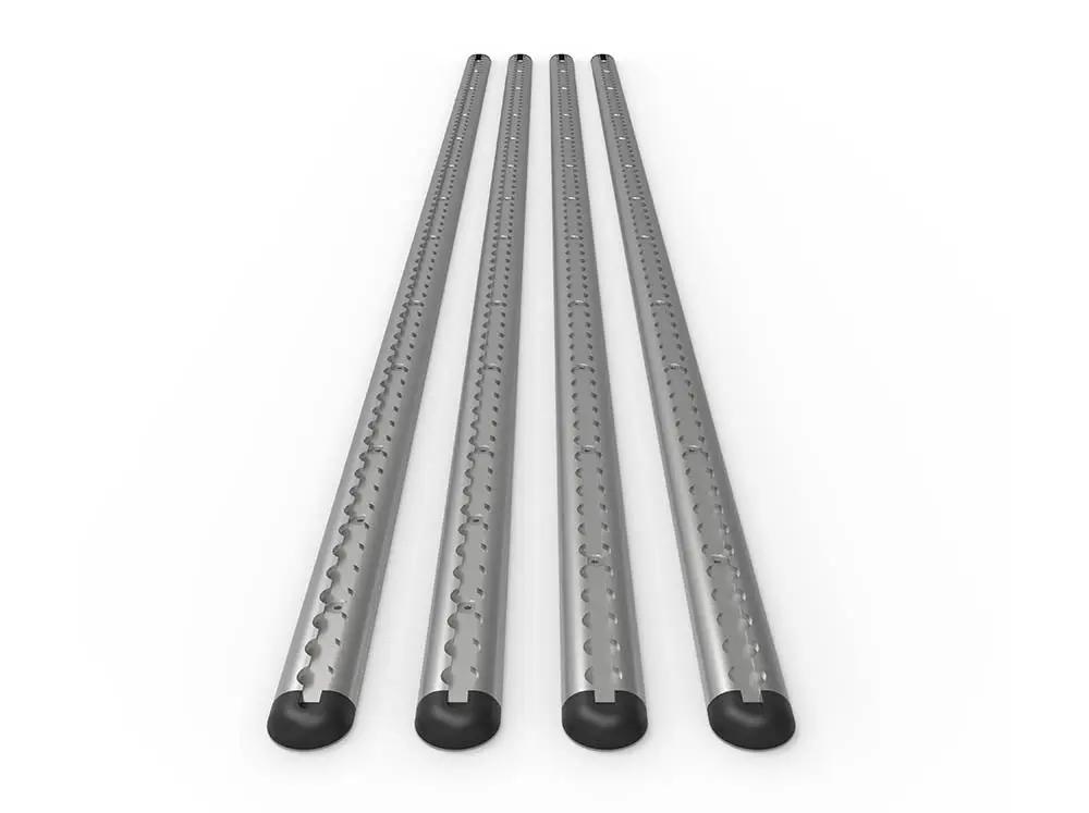 Flatline Van Co. Sprinter Bed Bracket 144" L-Track Silver by Flatline Van Co.