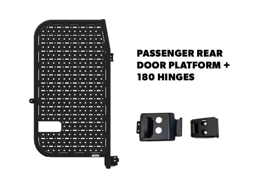 Flatline Van Co. Sprinter Van Rear Door Platform + 180 Hinges by Flatline Van Co.