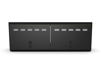 Flatline Van Co. 40" Shallow Upper Cabinet Black - Black Door by Flatline Van Co.