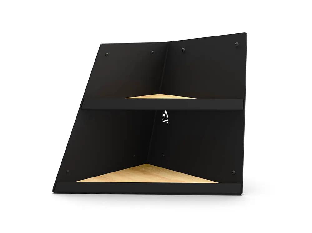 Flatline Van Co. Left Hand Angled Shelf - Black by Flatline Van Co.