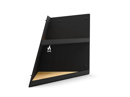 Flatline Van Co. Left Hand Angled Shelf - Black by Flatline Van Co.