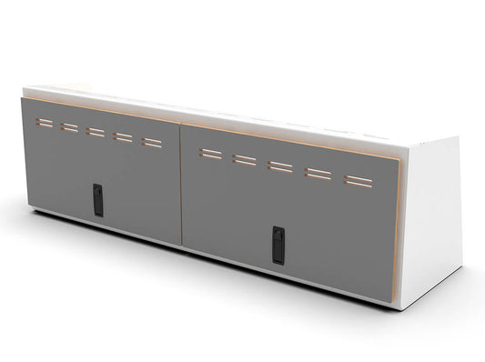 Flatline Van Co. 48" Upper Cabinet Grey - Grey Door by Flatline Van Co.