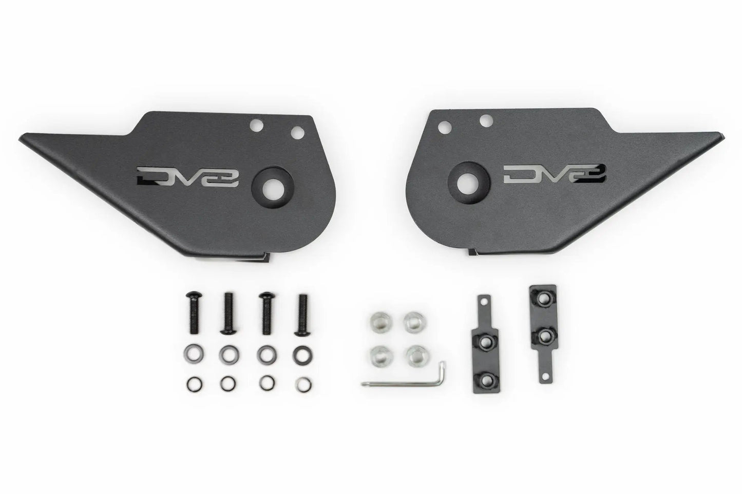 DV8 Offroad Heavy duty frame-side trailing arm skid plate to prevent you from getting hung up on those pesky rocks. by DV8 Offroad