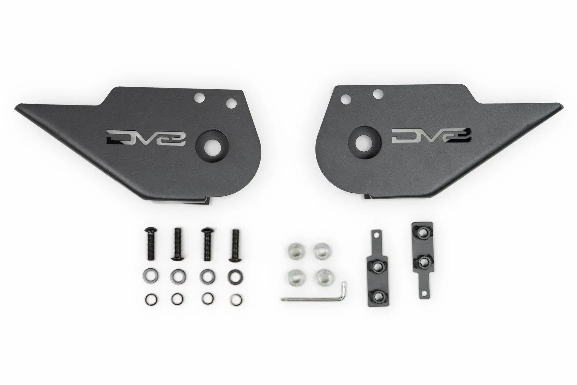 DV8 Offroad Heavy duty frame-side trailing arm skid plate to prevent you from getting hung up on those pesky rocks. by DV8 Offroad