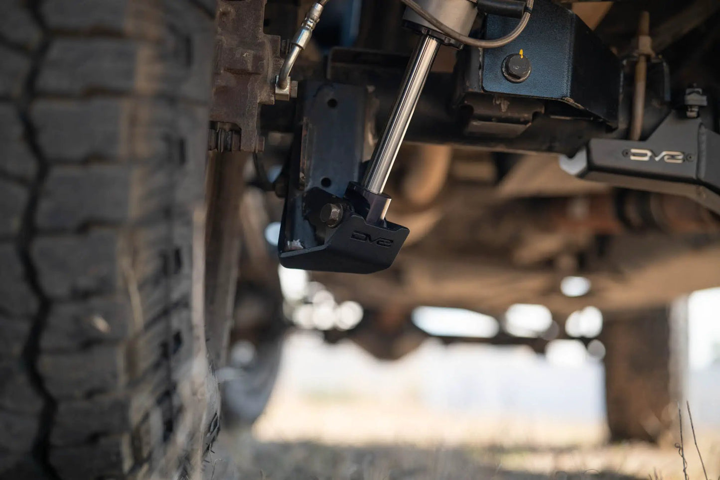DV8 Offroad 2007-2018 Jeep Wrangler JK Rear Shock & Link Skid Plates by DV8 Offroad