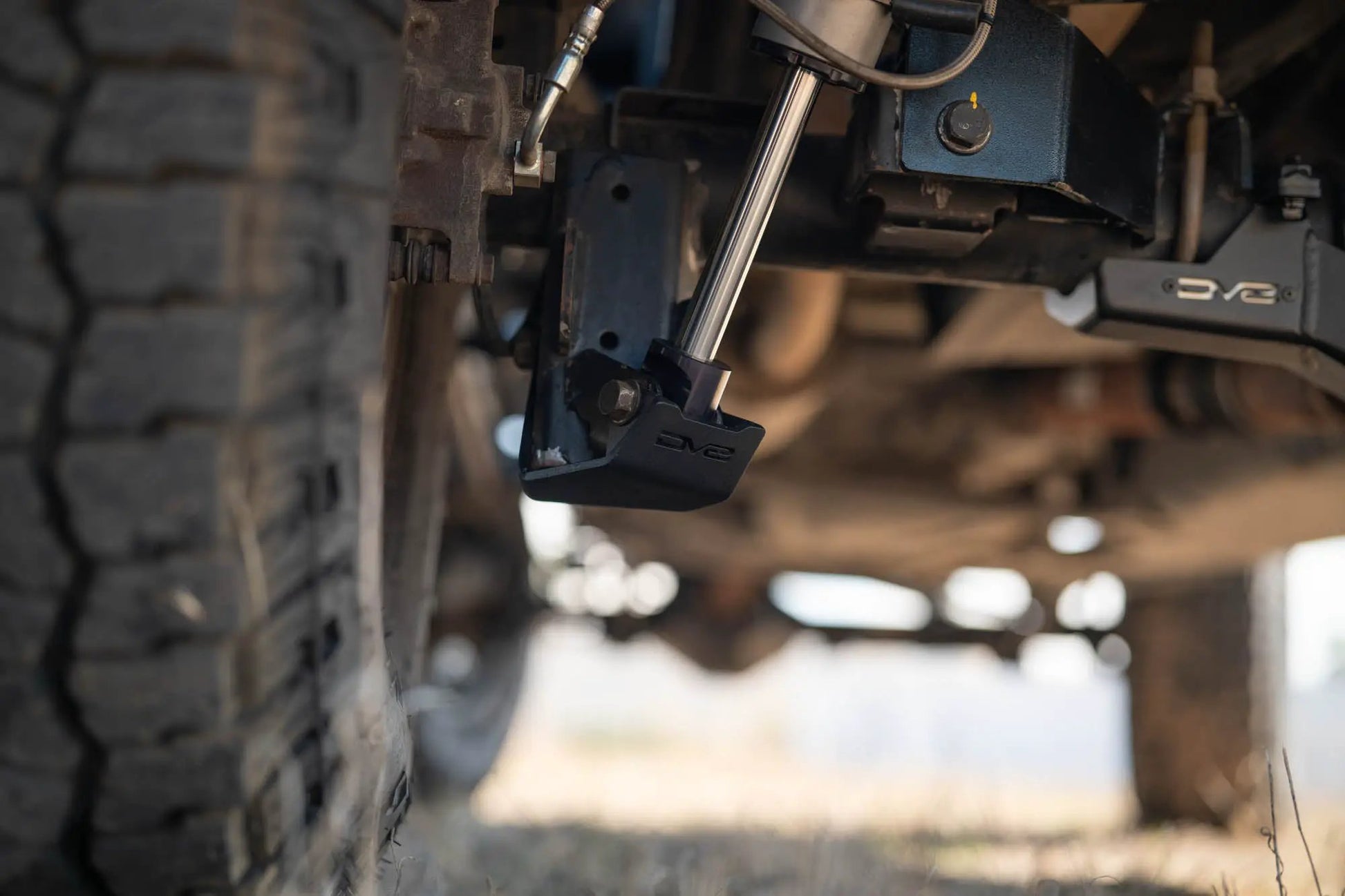DV8 Offroad 2007-2018 Jeep Wrangler JK Rear Shock & Link Skid Plates by DV8 Offroad