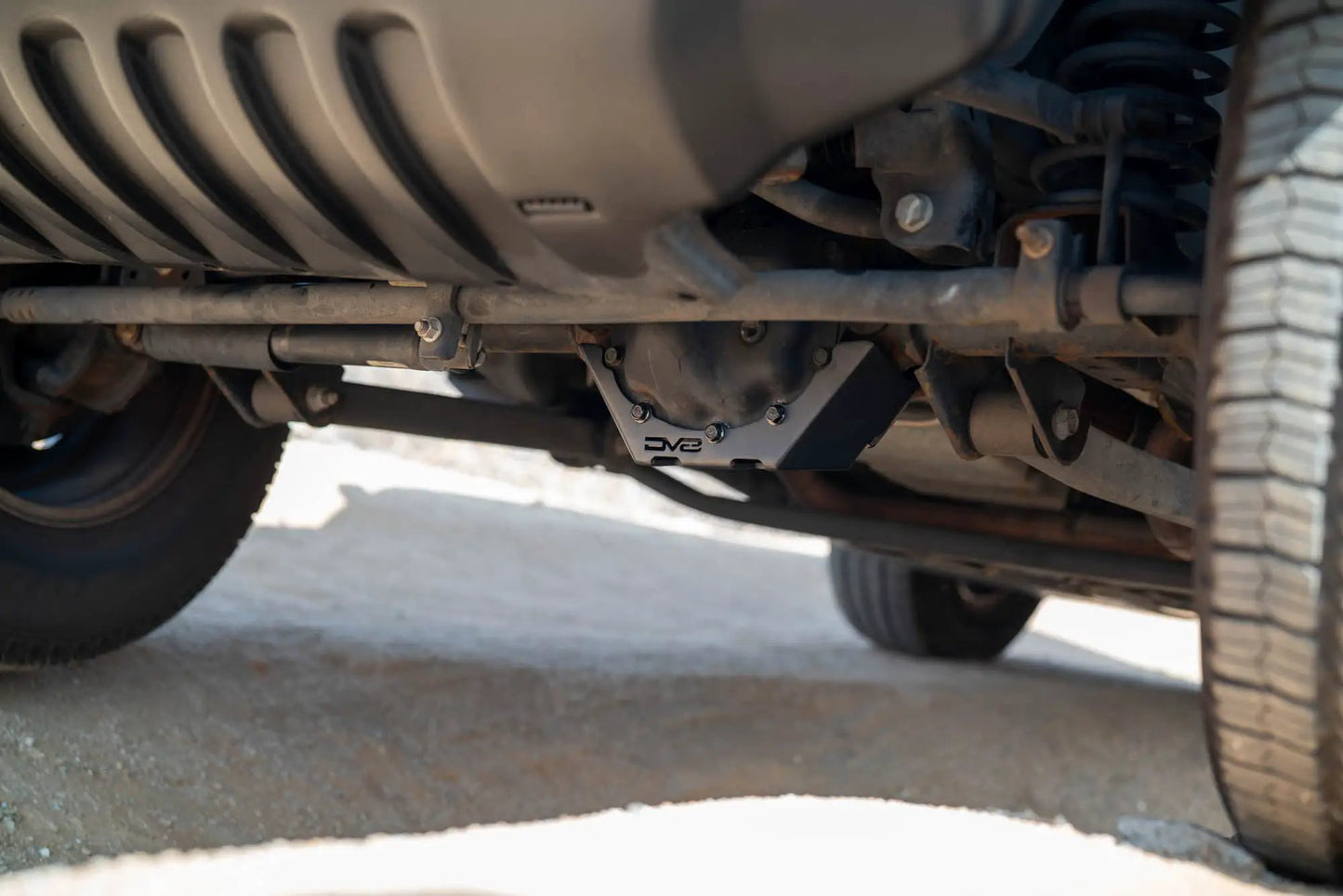 DV8 Offroad 2007-2018 Jeep Wrangler JK Dana 30 Front Differential Skid Plate by DV8 Offroad