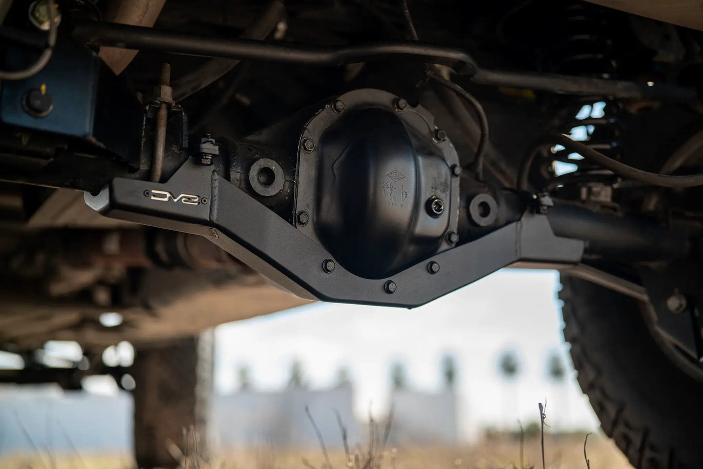 DV8 Offroad 2007-2018 Jeep Wrangler JK Dana 44 Rear Differential Skid Plate by DV8 Offroad