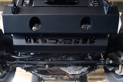 DV8 Offroad JL/JT Front Bumper Sway-Bar Disconnect Motor Skid Plate by DV8 Offroad