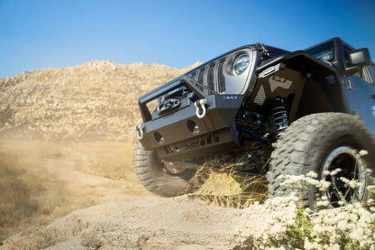 DV8 Offroad JL/JT Front Bumper Sway-Bar Disconnect Motor Skid Plate by DV8 Offroad