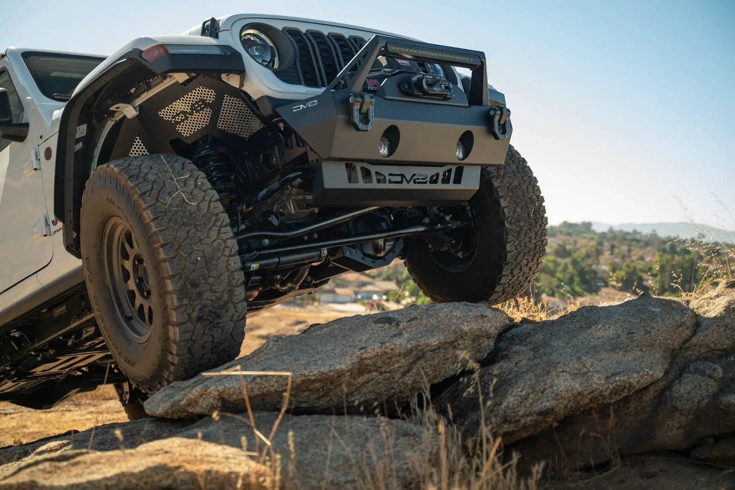 DV8 Offroad Jeep Wrangler JL & Gladiator JT Front Differential Skid Plate by DV8 Offroad