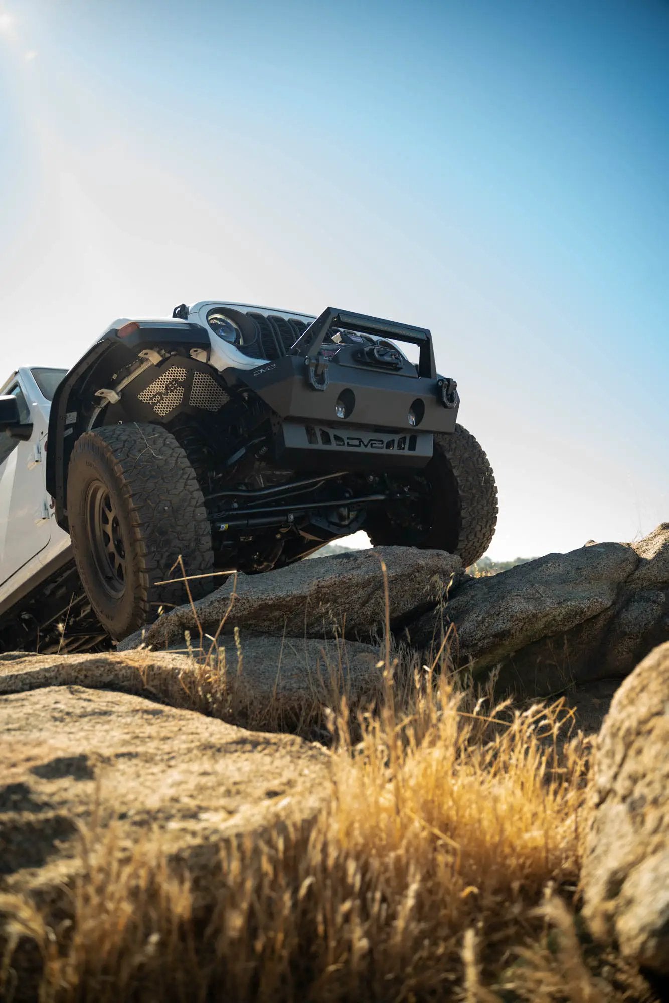 DV8 Offroad Jeep Wrangler JL & Gladiator JT Front Differential Skid Plate by DV8 Offroad