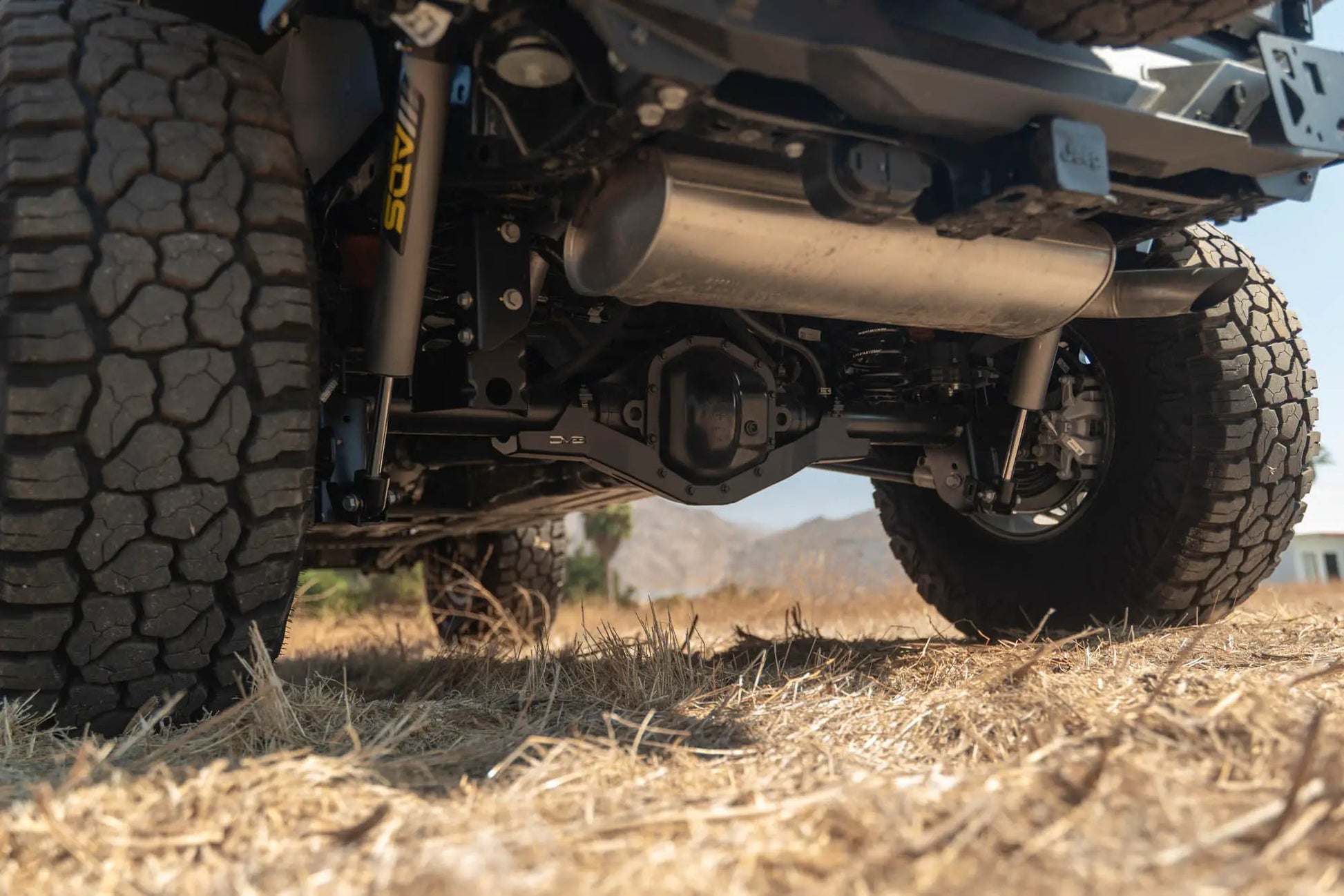 DV8 Offroad Jeep Wrangler & Gladiator Rubicon Rear D44 Differential Skid Plate by DV8 Offroad