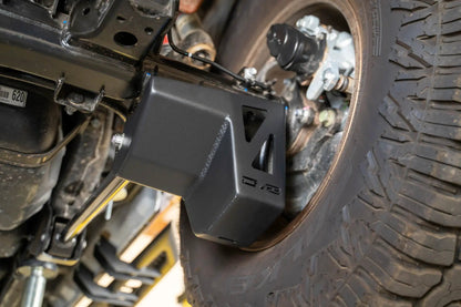 DV8 Offroad 2024 Toyota Tacoma Rear Shock & Link Skid Plates by DV8 Offroad