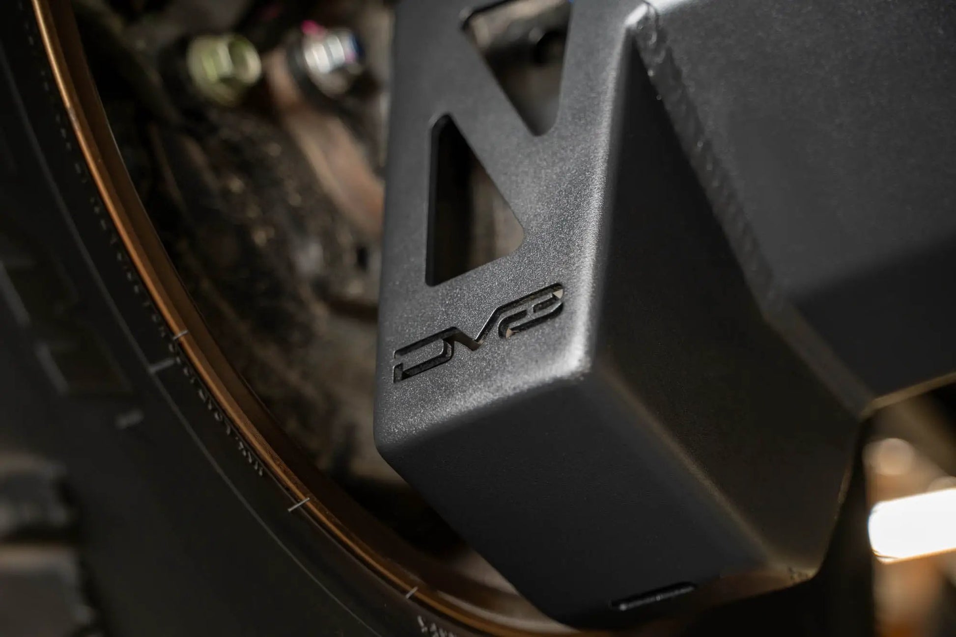 DV8 Offroad 2024 Toyota Tacoma Rear Shock & Link Skid Plates by DV8 Offroad