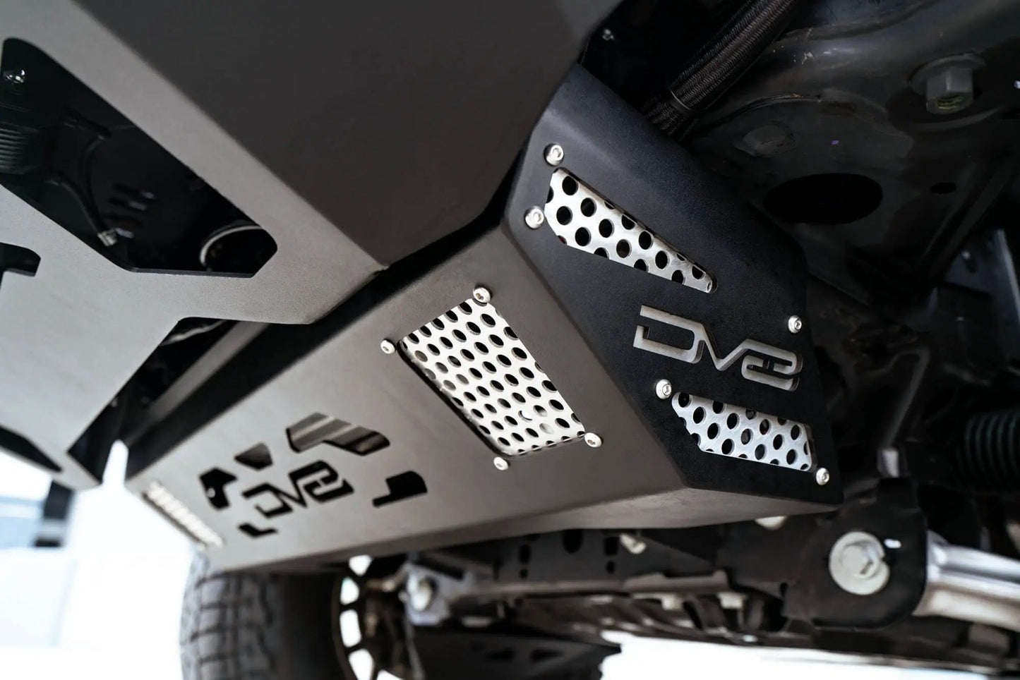DV8 Offroad Ford Bronco Steel Front Skid Plate by DV8 Offroad