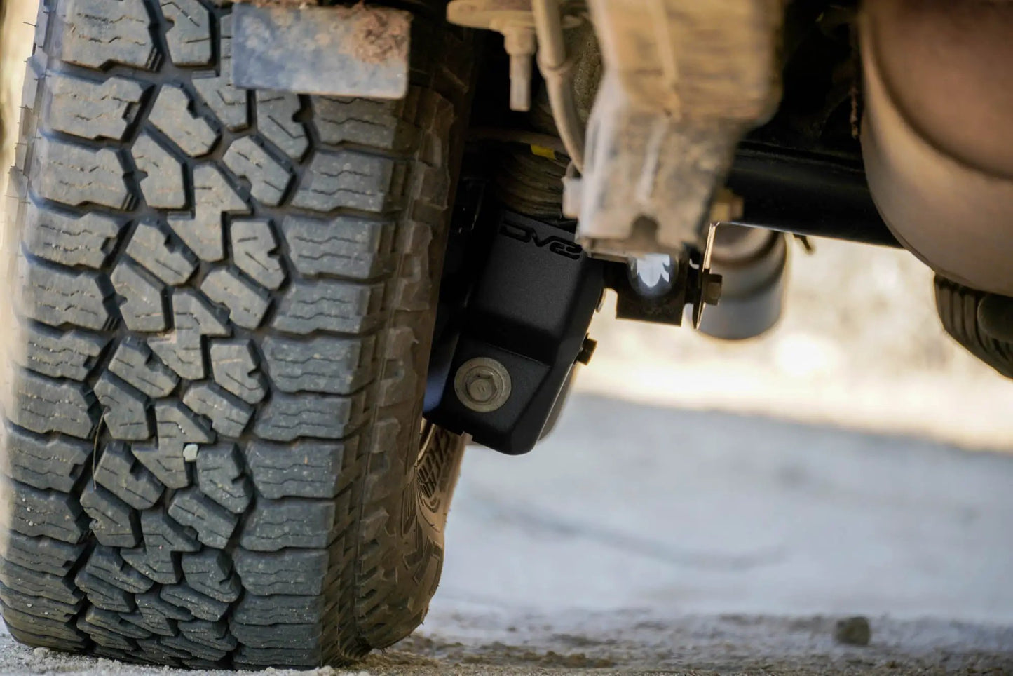 DV8 Offroad 2010-2024 Toyota 4Runner Rear Shock Skid Plates by DV8 Offroad