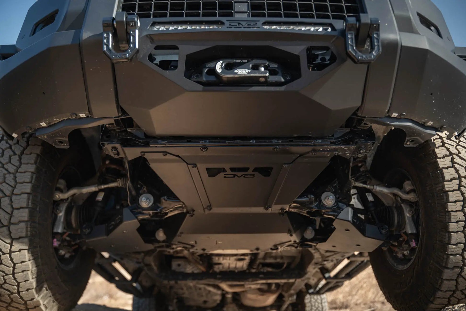 DV8 Offroad 2024-2025 Toyota Land Cruiser A-Arm Skid Plates by DV8 Offroad