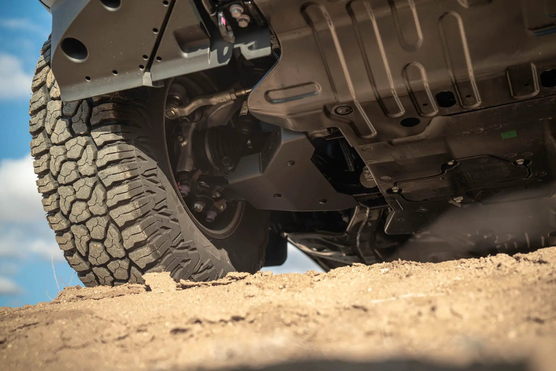 DV8 Offroad 2024-2025 Toyota Land Cruiser A-Arm Skid Plates by DV8 Offroad
