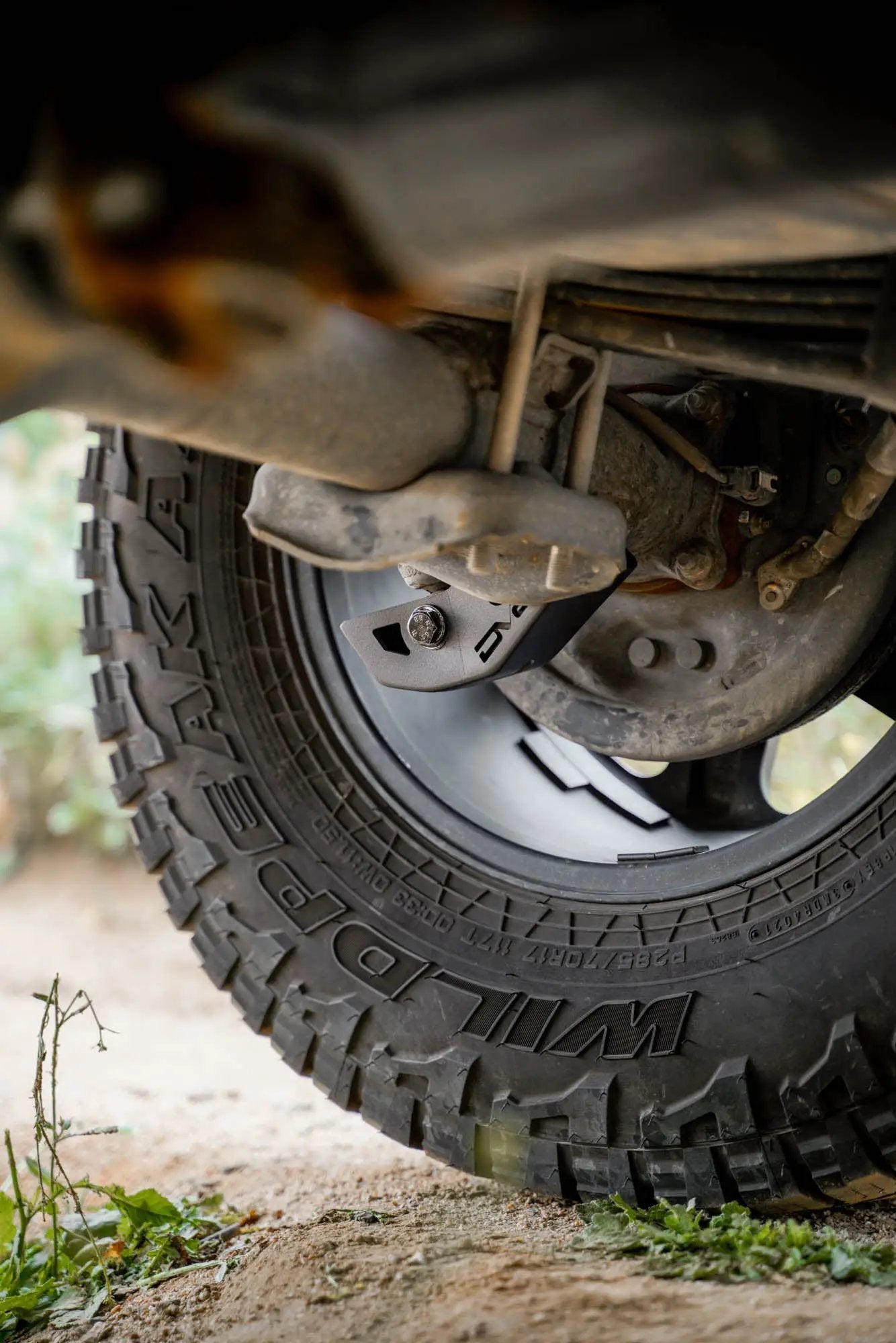 DV8 Offroad 2016-2023 Toyota Tacoma Rear Shock Skid Plates by DV8 Offroad