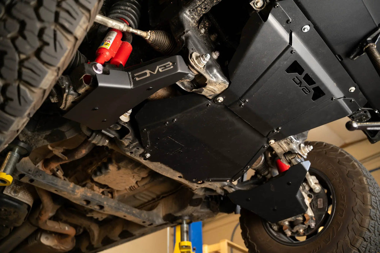 DV8 Offroad 2024+ Toyota Tacoma A-Arm Skid Plates by DV8 Offroad