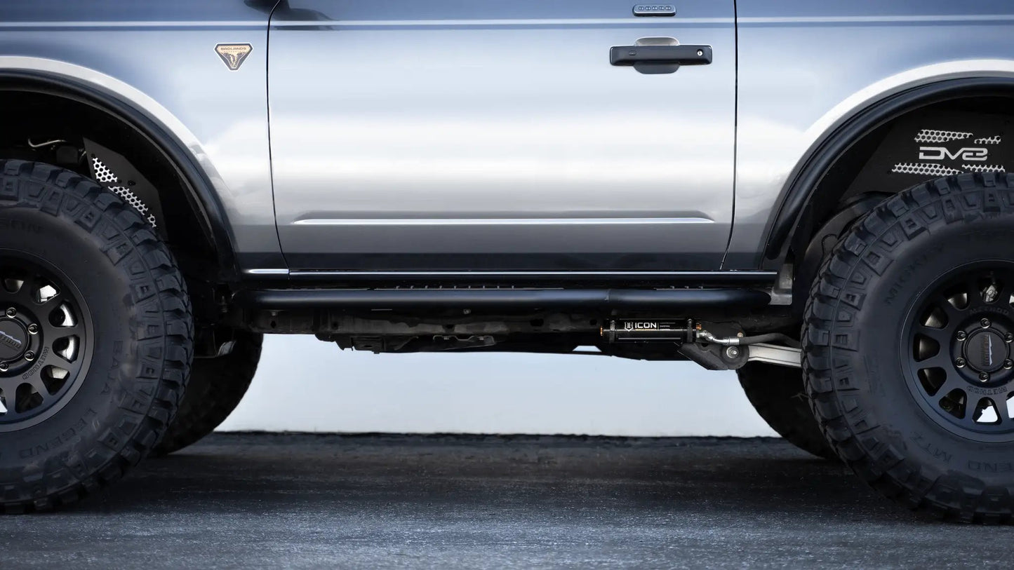 DV8 Offroad Ford Bronco OE Plus 2-Door Side Steps by DV8 Offroad