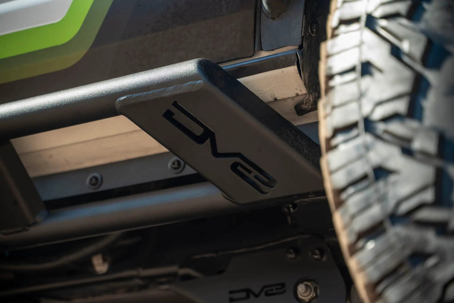 DV8 Offroad Ford Bronco FS-15 4-Door Rock Sliders V2 by DV8 Offroad