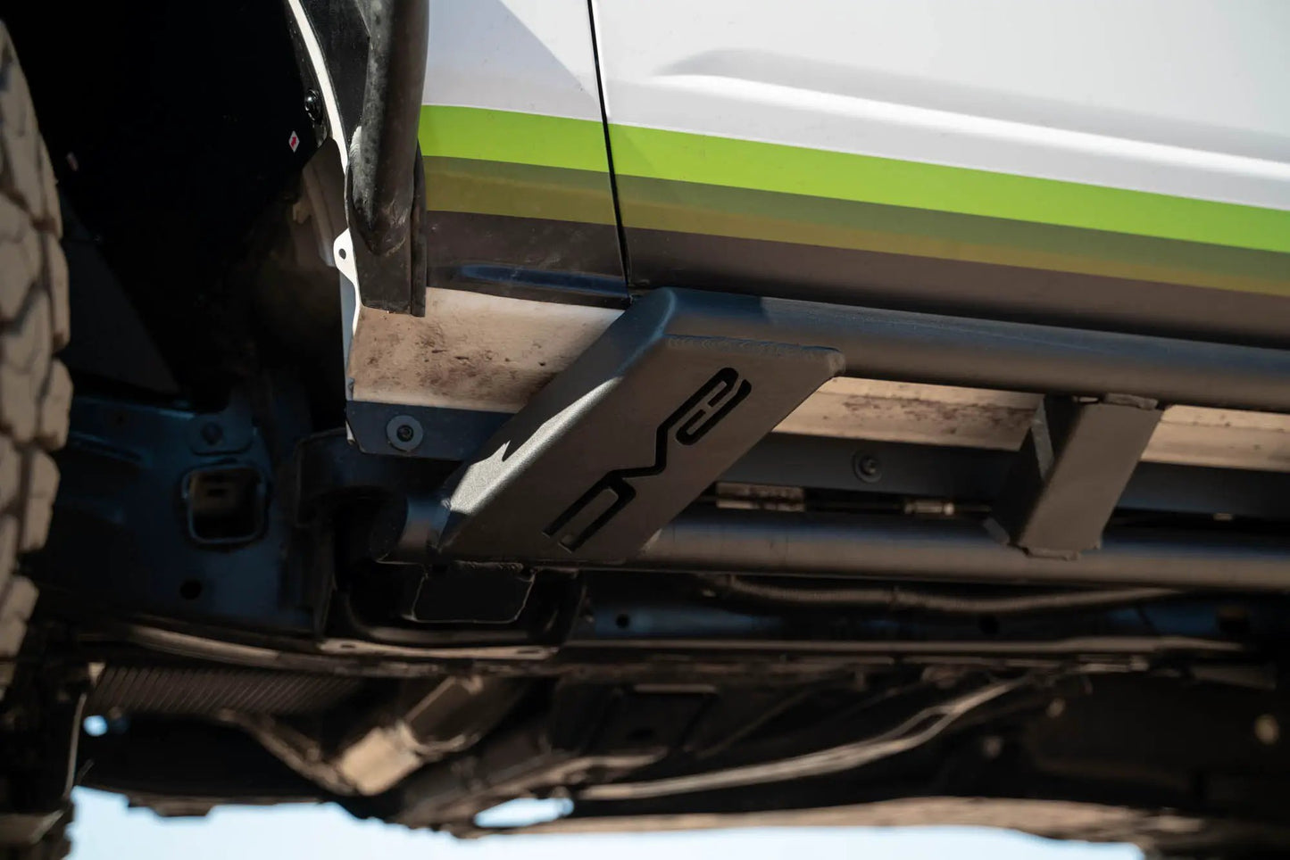 DV8 Offroad Ford Bronco FS-15 4-Door Rock Sliders V2 by DV8 Offroad