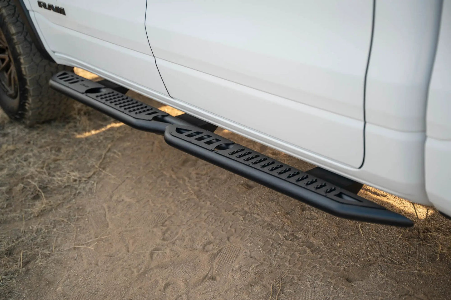 DV8 Offroad 2019-2024 RAM 1500 Crew Cab OE Plus Side Steps by DV8 Offroad
