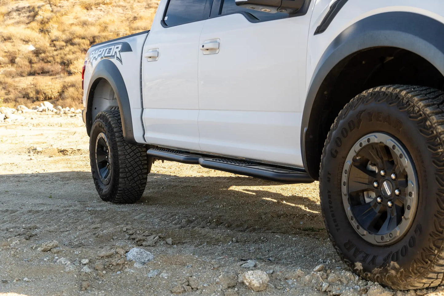 DV8 Offroad 2015-2024 Ford F-150 Crew Cab OE Plus Side Steps by DV8 Offroad