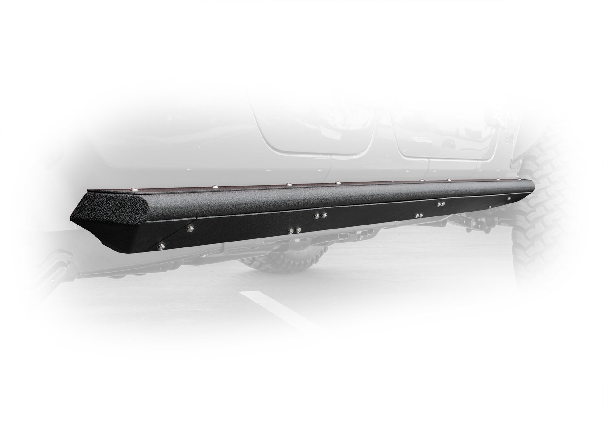 DV8 Offroad Jeep JT Rock Slider with Step; Pair by DV8 Offroad