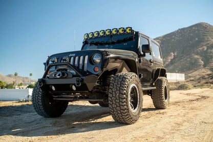 DV8 Offroad 2007-2018 Jeep Wrangler JK OE Plus Side Steps by DV8 Offroad