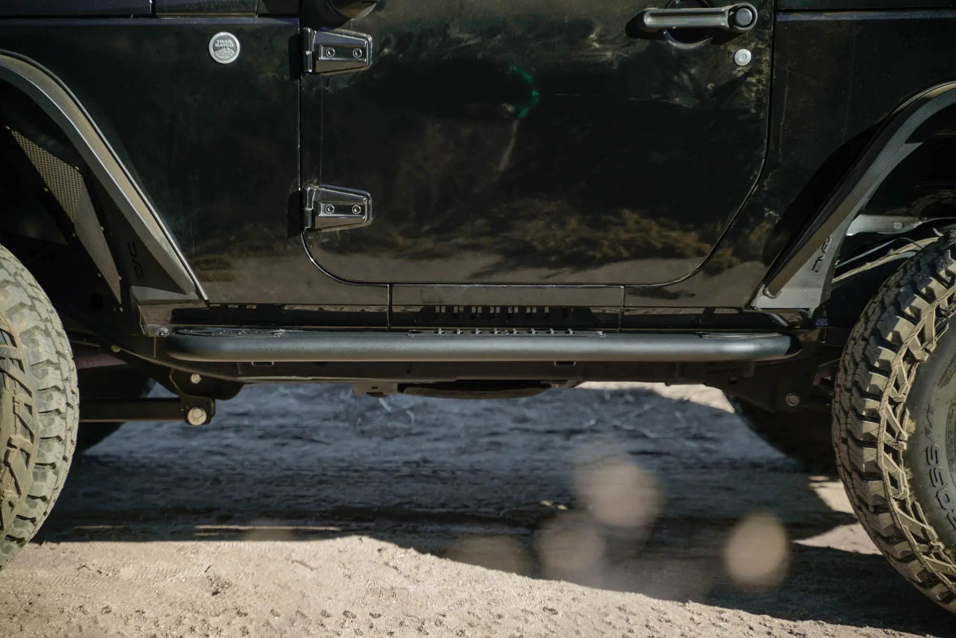 DV8 Offroad 2007-2018 Jeep Wrangler JK OE Plus Side Steps by DV8 Offroad