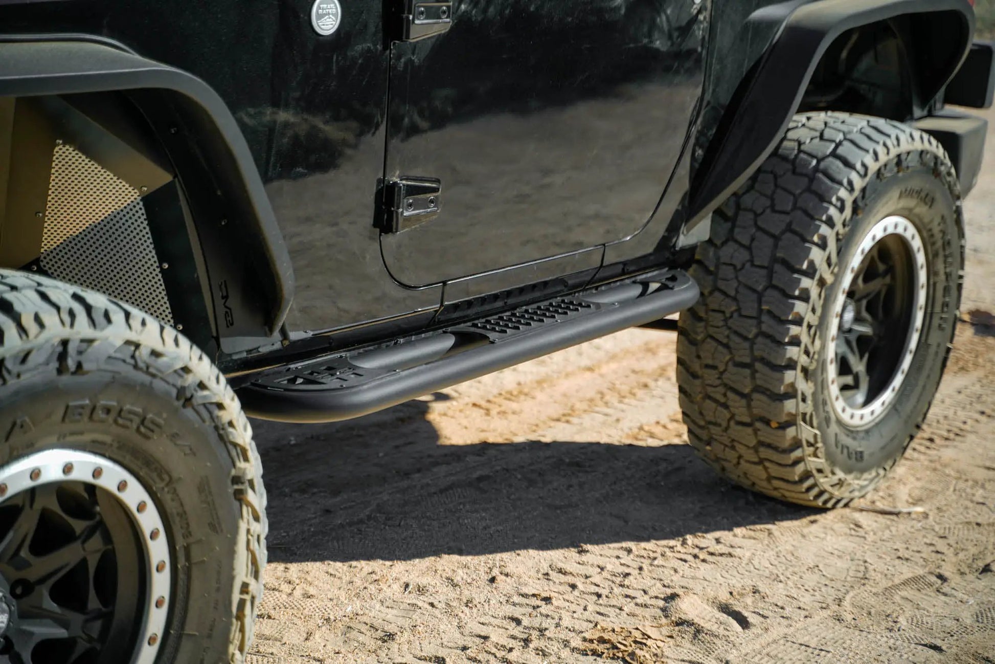 DV8 Offroad 2007-2018 Jeep Wrangler JK OE Plus Side Steps by DV8 Offroad