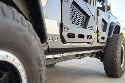 DV8 Offroad Jeep Wrangler JL 4-Door Rock Skins by DV8 Offroad
