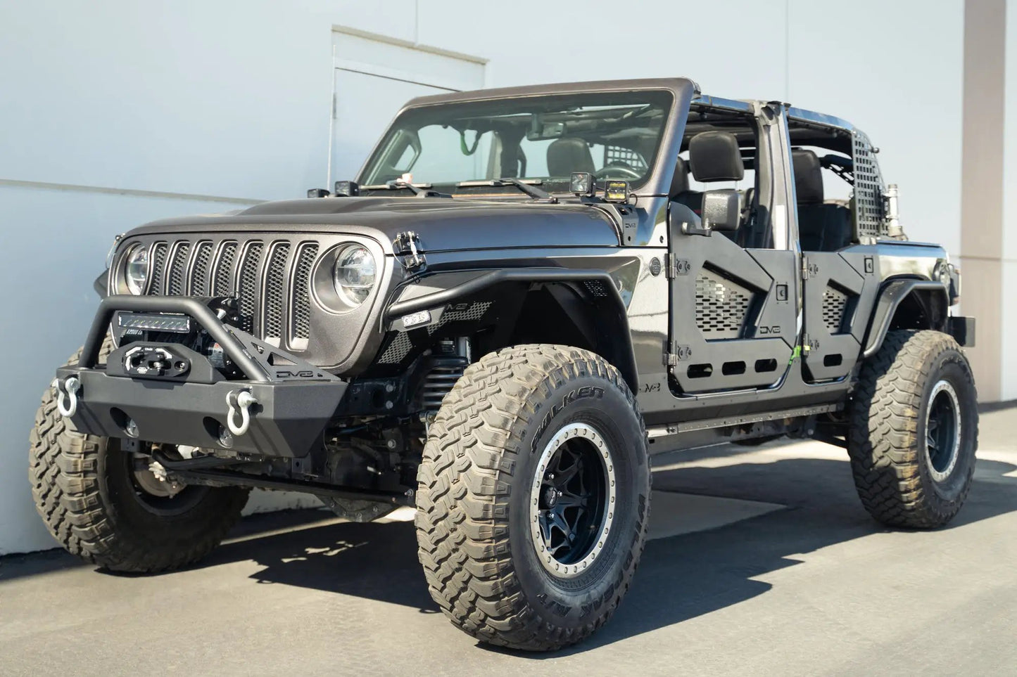 DV8 Offroad Jeep Wrangler JL 4-Door Rock Skins by DV8 Offroad