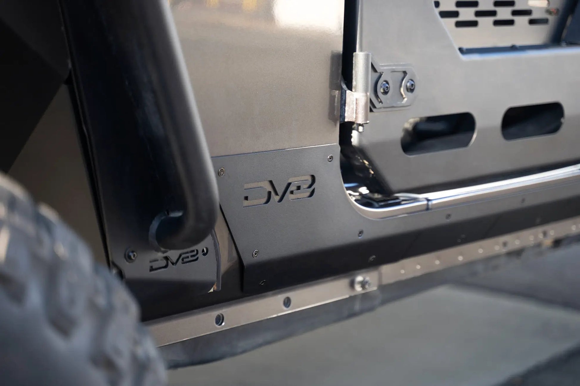 DV8 Offroad Jeep Wrangler JL 4-Door Rock Skins by DV8 Offroad