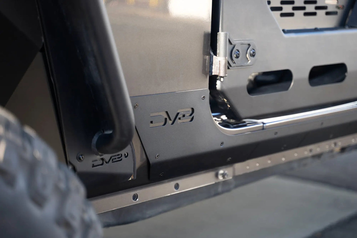 DV8 Offroad 3mm thick steel plate to protect agianst rocks and debris. by DV8 Offroad