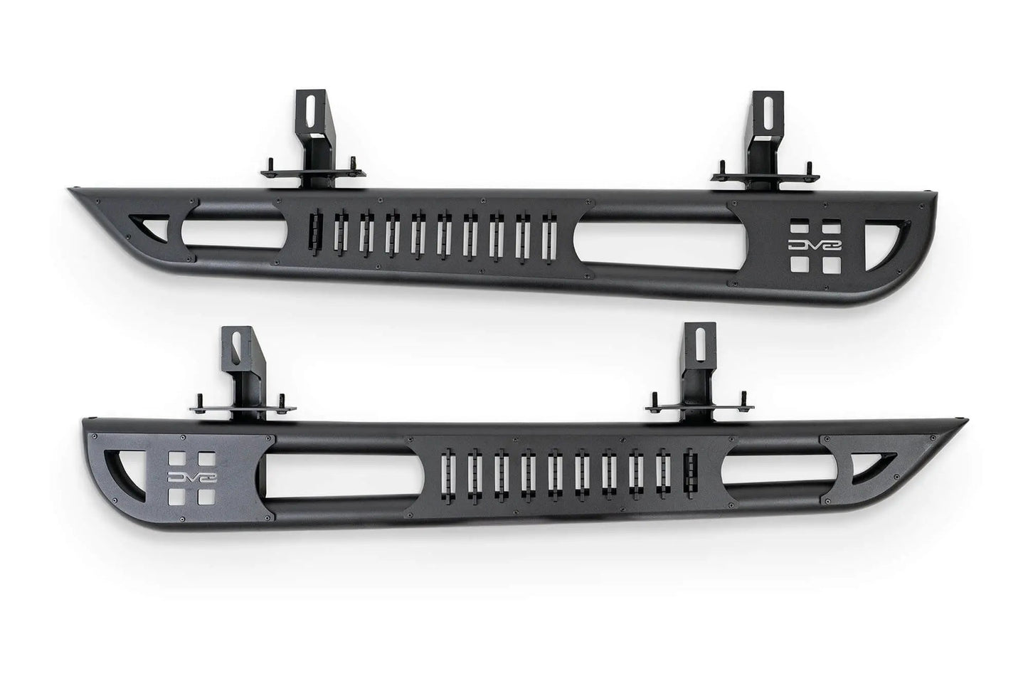 DV8 Offroad 2-Door Jeep Wrangler JL OE Plus Side Steps by DV8 Offroad